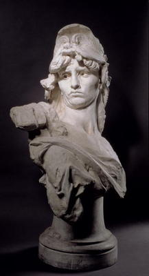 Bellona by Auguste Rodin (1840-1917), 1889 (plaster) van 