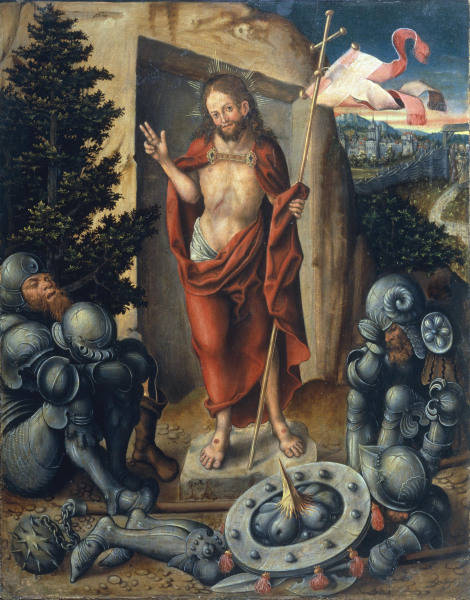 Cranach d.J., Auferstehung Christi van 