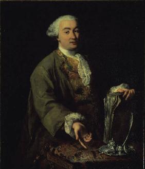 Carlo Goldoni, Gemaelde von Longhi
