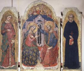 Caterino, Marienkroenung mit Heiligen
