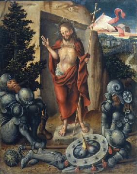 Cranach d.J., Auferstehung Christi