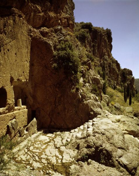 Delphi, Kastalische Quelle / Foto van 