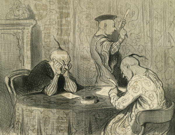 Des auteurs legers / H.Daumier van 