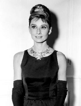 Diamants sur canape Breakfast at Tiffany's de BlakeEdwards avec Audrey Hepburn