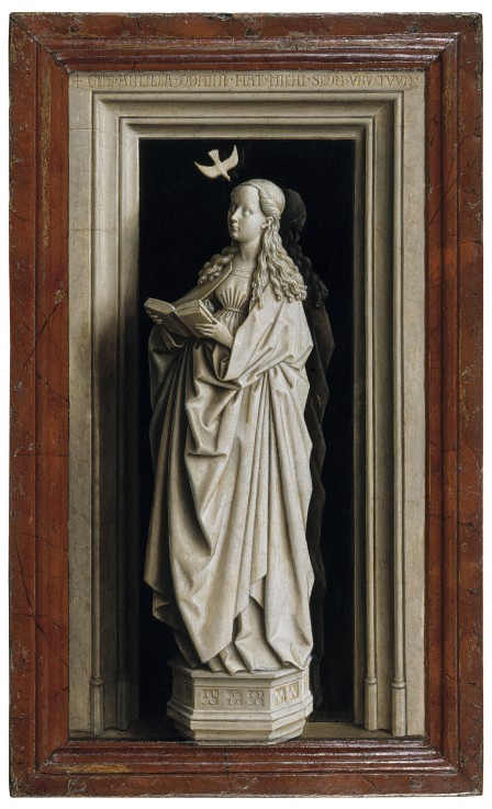 The Annunciation (Diptych, right panel) van 