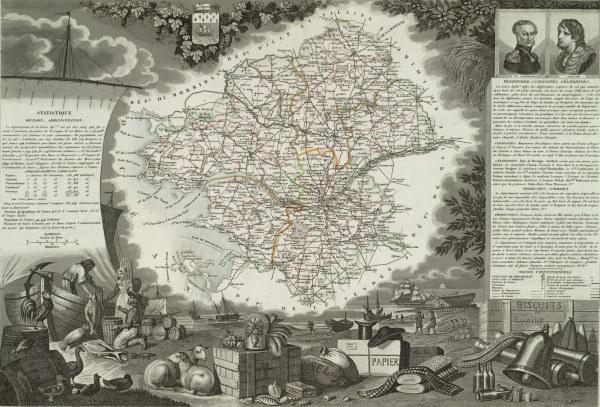 D?Špart.Loire-Inf?Šrieure , Map van 