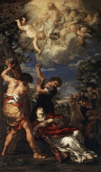 The Martyrdom of Saint Stephen van 