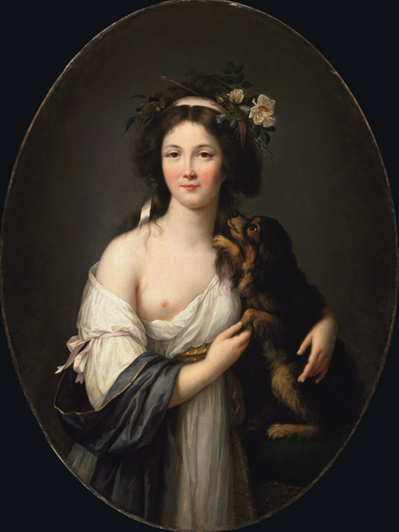 E.Vigee-Lebrun, Madame d''Aguesseau van 