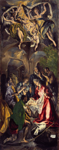 El Greco, Anbetung der Hirten van 