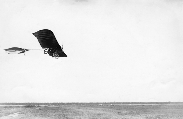 Flugzeug/ H.Grade/ 1.dt.Motorflug/ 1909 van 
