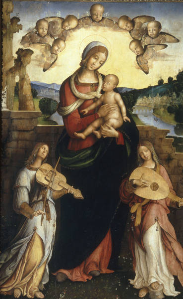 F.u.B.Zaganelli, Maria mit Kind van 