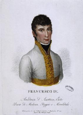 Franz IV. von Modena / G.Rosaspina