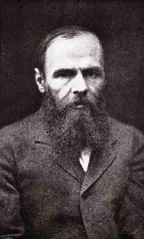Fyodor Mikhaylovich Dostoyevsky (1821-81) (b/w photo) 