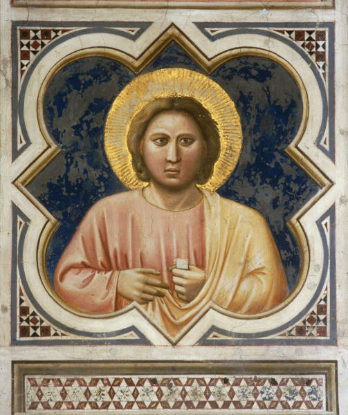 Giotto, Maennlicher Kopf / Padua van 