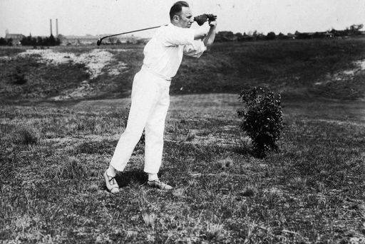 Golfspieler / Foto, um 1910 van 