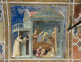 Giotto, Geburt Mariae