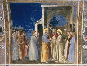 Giotto, Vermaehlung Mariae