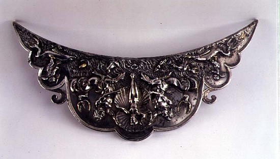 Handle of a Plate Showing The Birth of Venus, Gallo-Roman, 2nd or 3rd century AD (silver) van 