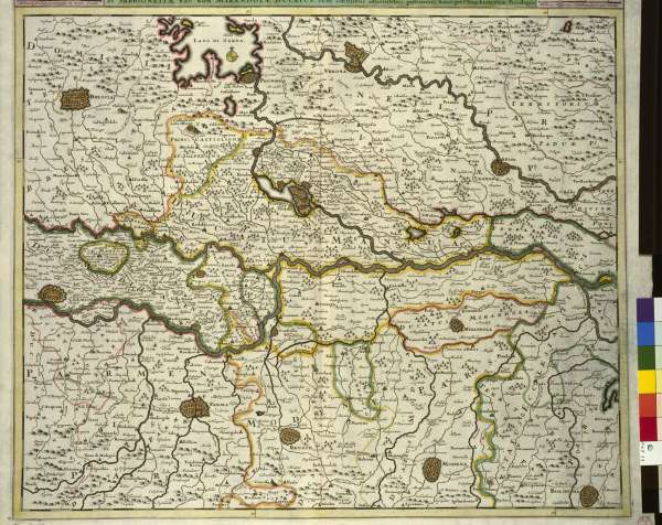 Dukedome of Mantua , map 1675. van 
