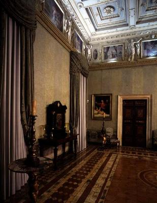 Hall from the piano nobile, designed by Antonio da Sangallo the Younger (1483-1546) and Nanni di Bac van 
