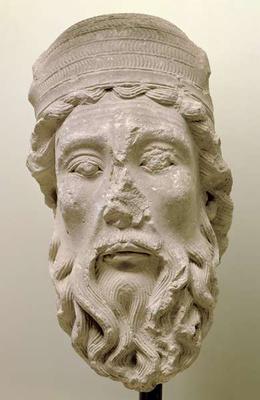 Head of Moses (stone) van 
