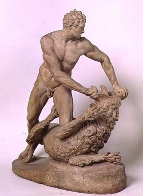 Hercules and the Nemean Lion, by Stefano Maderno (1576-1636) (terracotta) van 