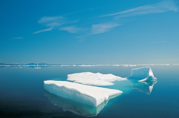 Ice-floe, Baffin Island (photo)  van 