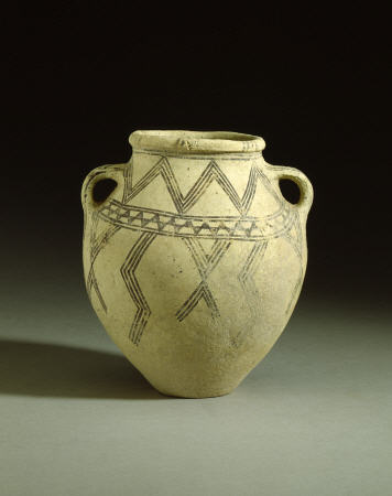 Iranian Pottery Vase, Circa 2000 B van 