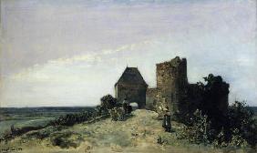 Jongkind / Ruinen des Schlosses Rosemont