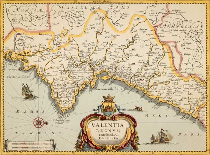 Empire Valencia , Map van 