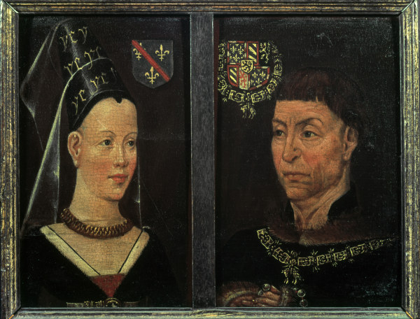 Charles the Bold and his wife van 