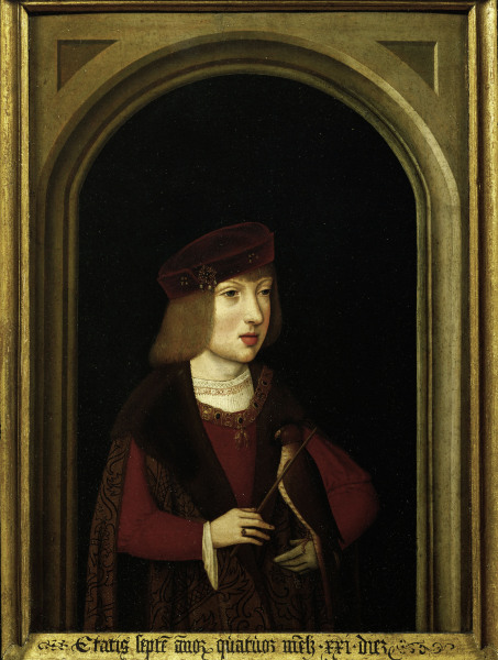Charles V aged 7yrs , contemporary ptg. van 