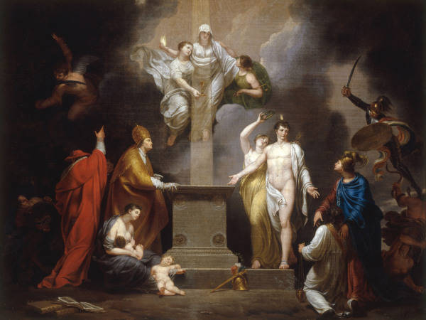 Konkordat 1801 / Allegorie v.Francois van 