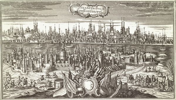 Konstantinopel, Stadtansicht / n.Werner van 