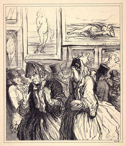 Kunstausstellung, ..des Venus / Daumier van 