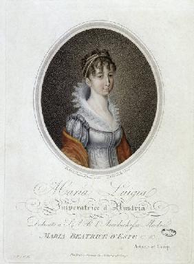 Kaiserin Maria Ludovica / nach Guerard