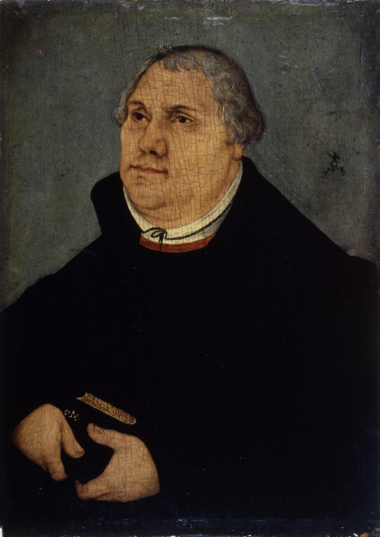 Luther , Portrait van 