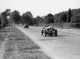 Lagonda Rapier Special, Le Mans 24 Hours. The entry of Lord Freddie de Clifford and Charles Brackenb