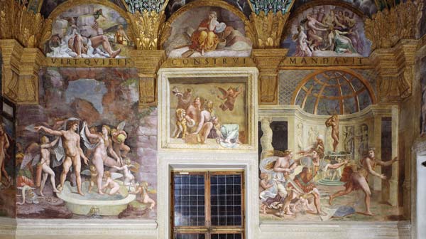 Mantua, Palazzo del Te, Sala di Psiche van 
