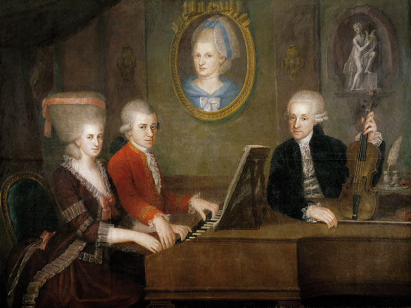 Mozart , Family Portr. van 