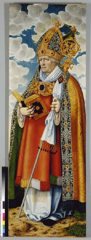 Magdalenenaltar: Heiliger Chrysostomus. van 