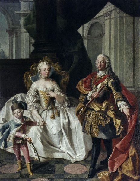 Maria Theresa and family van 