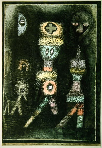 Materialised Ghosts, 1923 (no 24) (w/c on paper)  van 