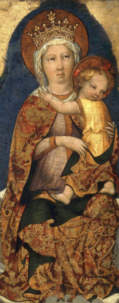 M.Giambono, Maria mit Kind van 