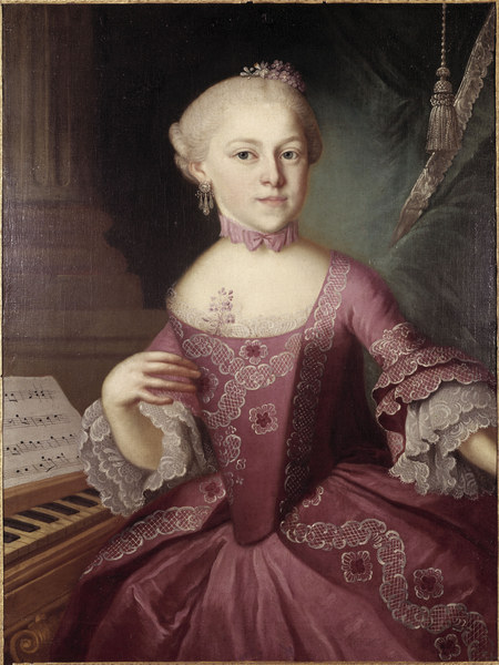 Mozart,Maria Anna (Nannerl) van 