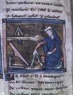 Ms 2200 f.58v Geometry from a collection of scientific, philosophical and poetic writings, French, 1