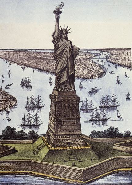 New York , Statue of Liberty van 