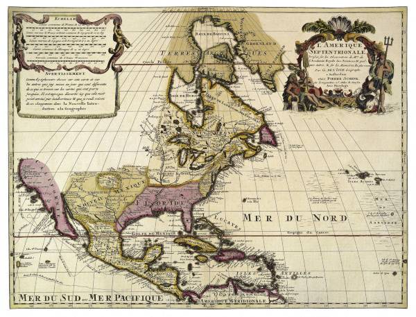 North America, Map 1708 van 