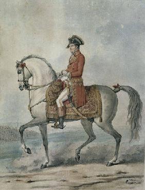 Napoleon Bonarparte in Italien / Stich