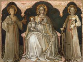 Nicolo di Pietro, Maria mit Kind u.Hlgen